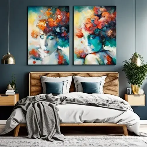 Transform Your Bedroom with Stunning Canvas Prints and Artwork!